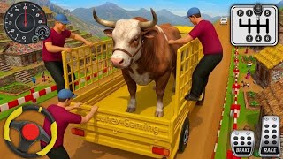 Farm Animal Cargo Truck Driver - Farm Animal Delivery Game 3D | Android Gameplay screenshot 5