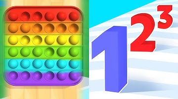 Pop Us! VS Number Master - All Levels Gameplay Android,ios (Part 19)