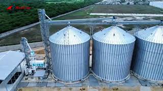 Grain Steel Silo | Faster Construction & Lower Cost Storage Solution by MANXING