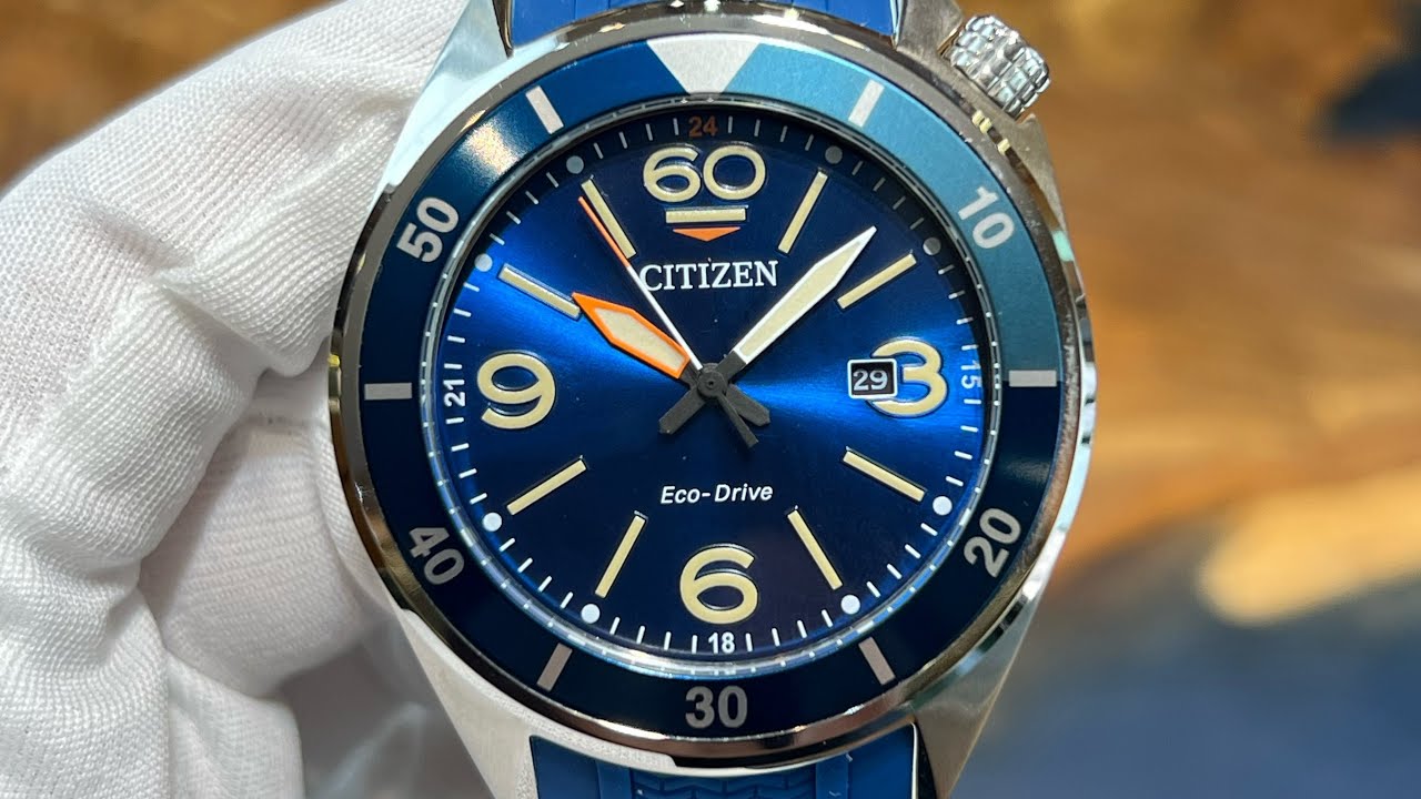 Thanh lý ] Citizen Eco-Drive AW1719-18L rất đẹp - YouTube