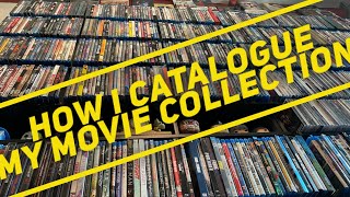 How I catalogue my Blu-ray, 4K, and DVD collection. screenshot 2