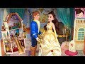 Princess Belle Dancing Doll Morning Routine in The Castle - Dance Code Belle - Titi Toys