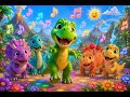 Dino Dance Crew | Fun Dinosaur Dance Song for Kids | @ Polkadot Kids