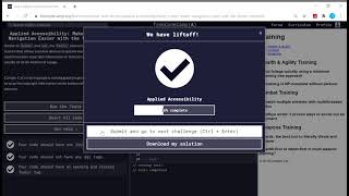 Applied Accessibility (8/22) | Make Screen Reader Navigation Easier with the footer Landmark | fcc