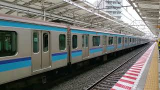 【お化けインバーター】JRE231系800番台　浦安駅発車
