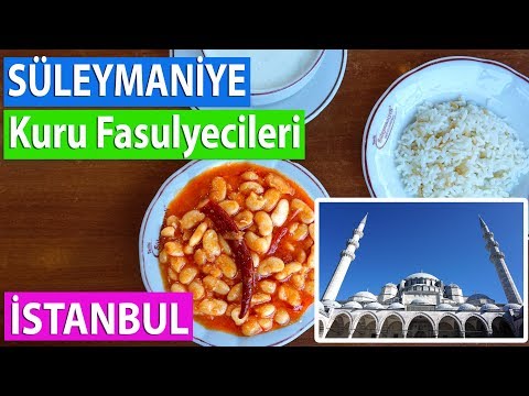 Süleymaniye Kurufasulyecileri ve Süleymaniye Camii İSTANBUL