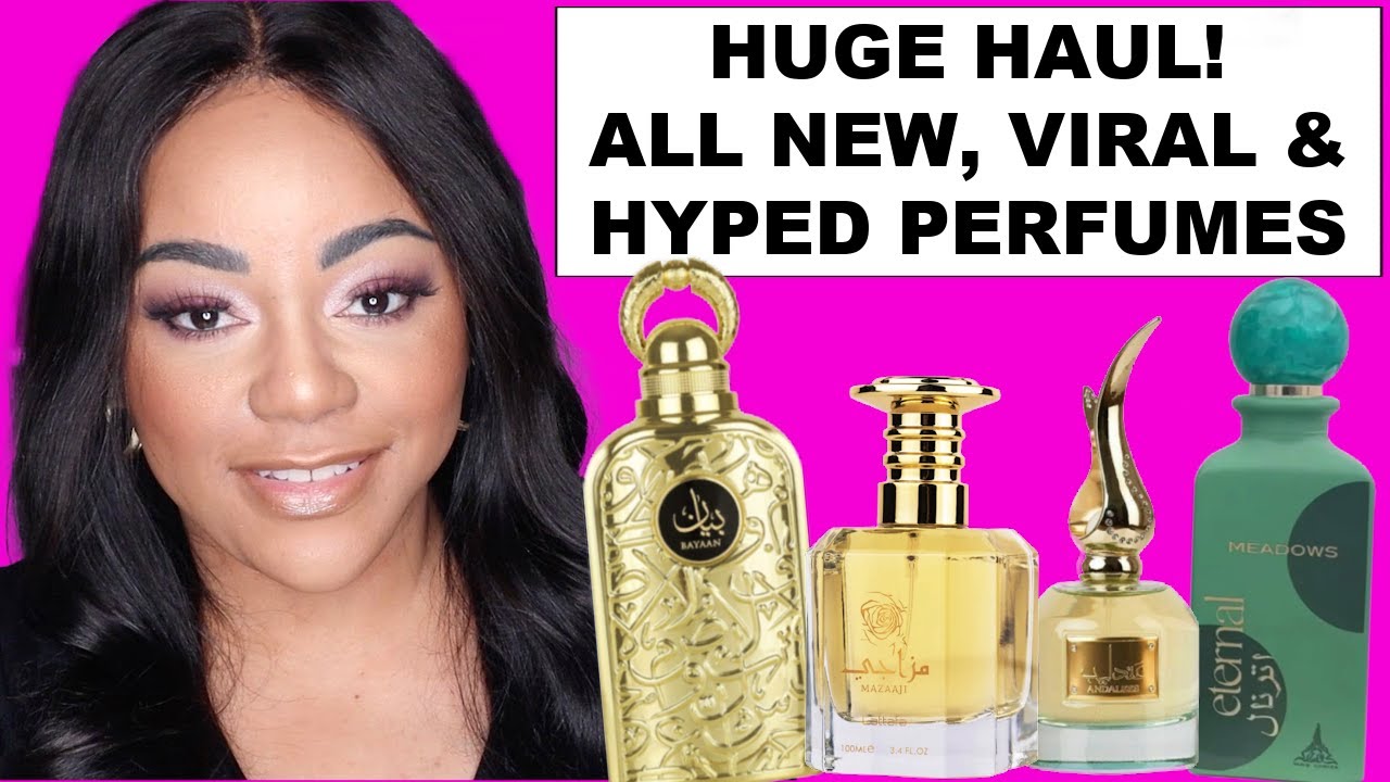 HUGE MIDDLE EASTERN FRAGRANCES HAUL| ALL VIRAL PERFUMES| UNBOXING AND FIRST IMPRESSION