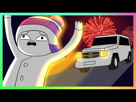 ЧУТЬ НЕ УМЕР В НОВЫЙ ГОД анимация