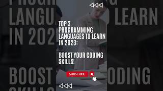 Top 3 Programming Languages to Learn in 2023: Boost Your Coding Skills   shorts short  viral yt