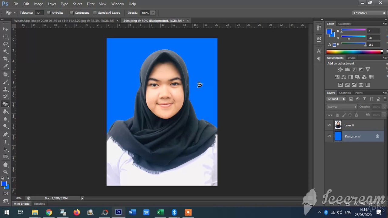 Cara Mengganti Background Foto Dengan Photoscape