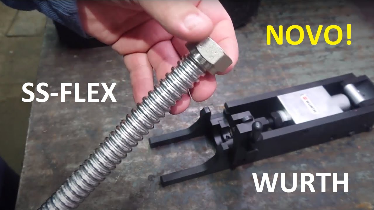 Wurth alat za sabijanje Inox rebrastih cijevi - SS Flex