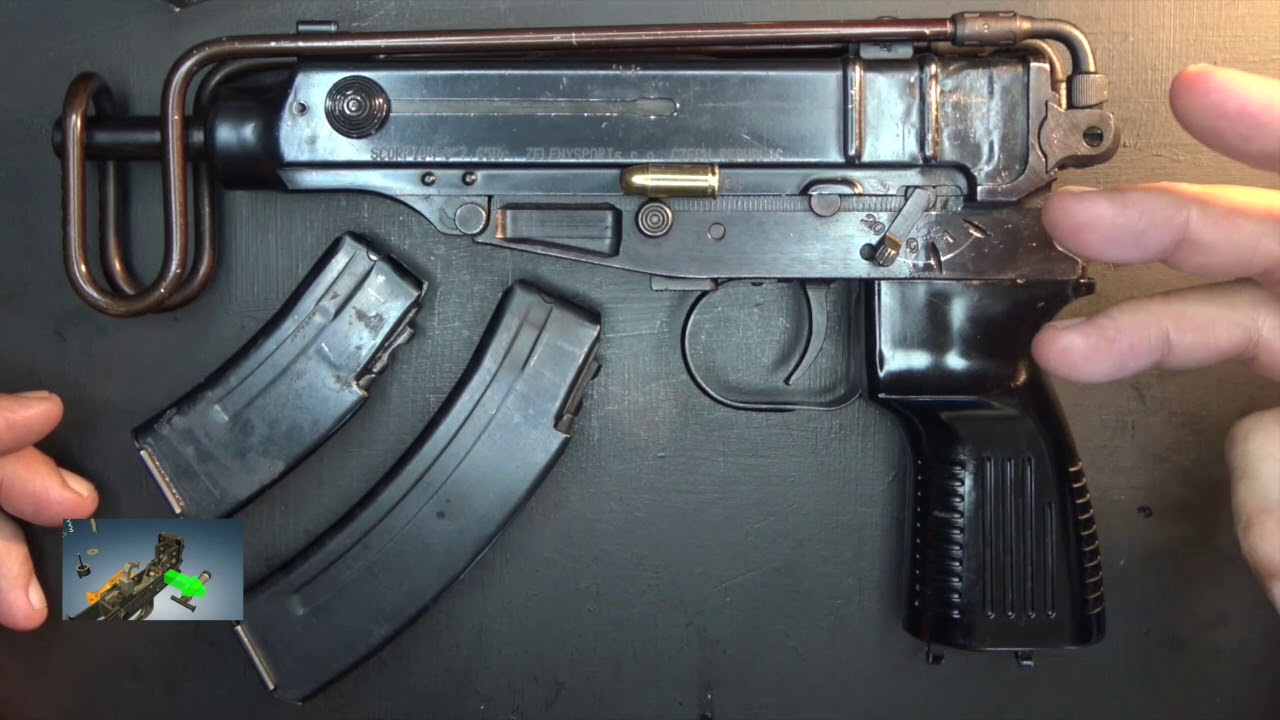 Histoire du SKORPION VZ 61   7.65 / 32 ACP