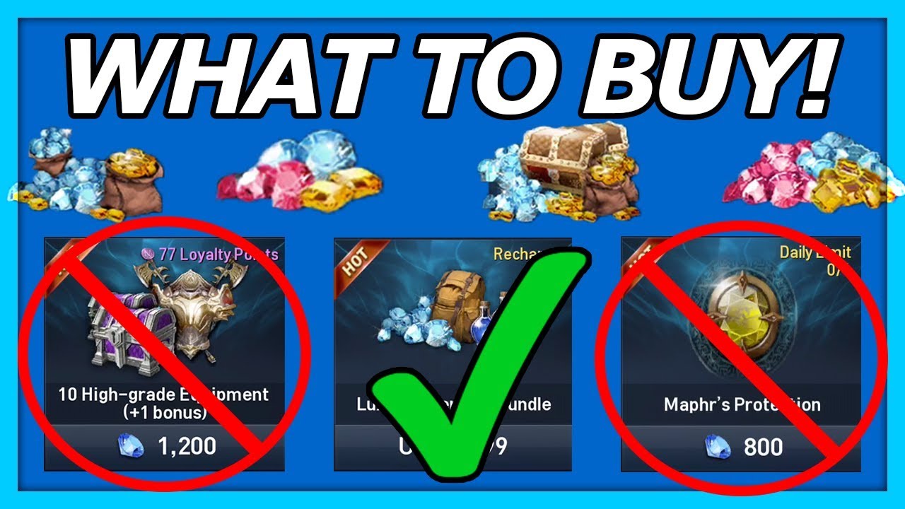 WHAT TO BUY! Lineage 2: Revolution Gameplay Tips!