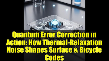 Quantum Error Correction in Action: How Thermal-Relaxation Noise Shapes Surface & Bicycle Codes