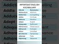 Synonyms. Advanced English. English Vocabulary. English Lesson. English Words. Learn English. #vocab