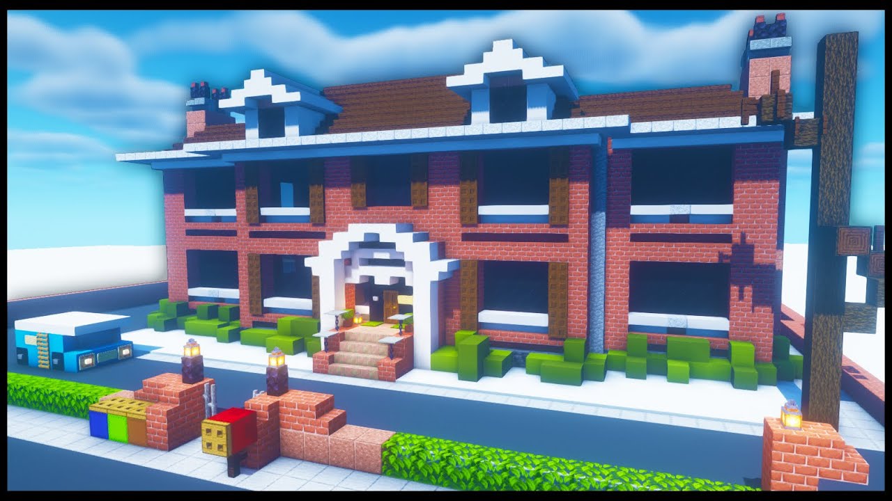 Minecraft Tutorial How To Make a Mansion "Home Alone House" YouTube