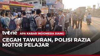 Marak Aksi Tawuran, Puluhan Motor Pelajar Terjaring Razia Polisi | AKIS tvOne