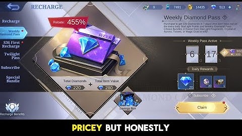 I Bought the Weekly Diamond Pass - Totally Worth It!