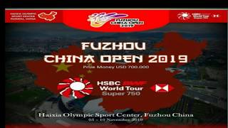 Lawan lawan tim indonesia di fuzhou china open 750 2019