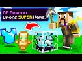 Minecraft Hide or Hunt, But Beacons drop OP Items..