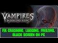 How To Fix Vampires: Bloodlord Rising Crashing, Crashing at Startup, Lagging, Black Screen On PC
