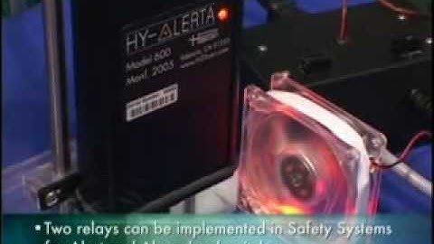 H2scan HY-ALERTA™ 600 Fixed Area Hydrogen Monitor