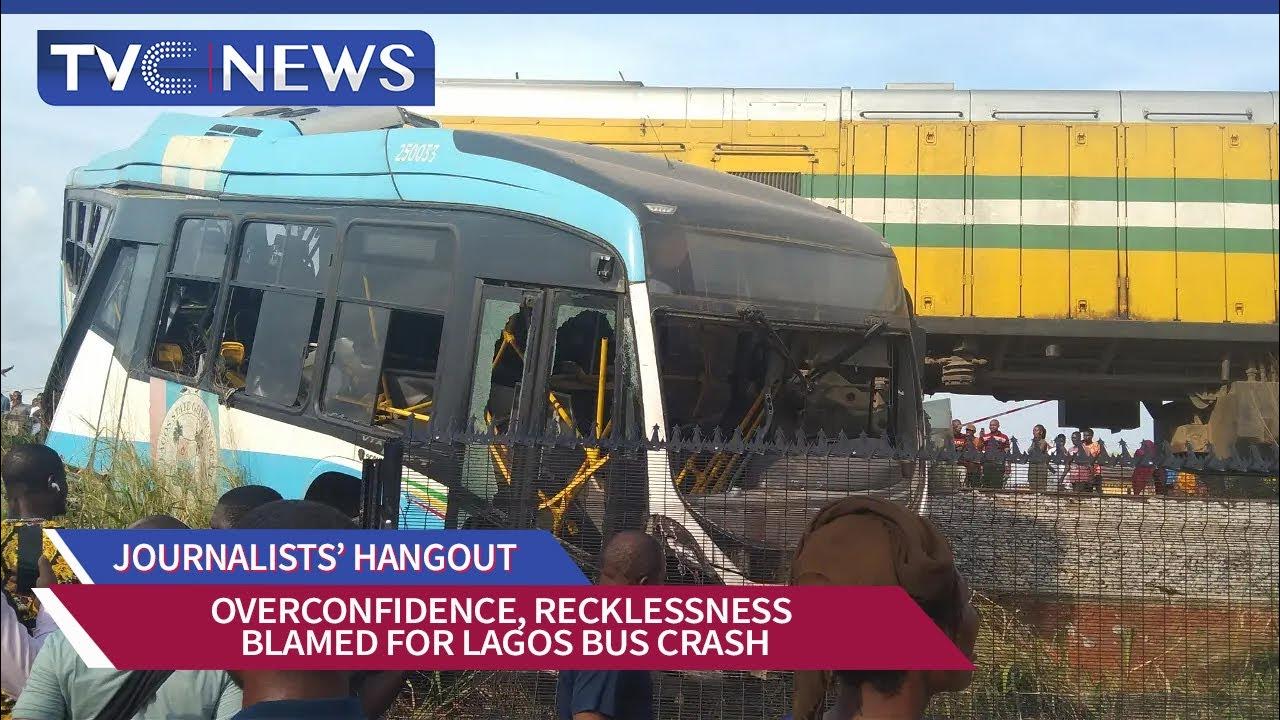 WATCH: BKO Reacts As Lagos Bus-Train Crash Survivors Reveal Driver Ignored Pleas To Stop