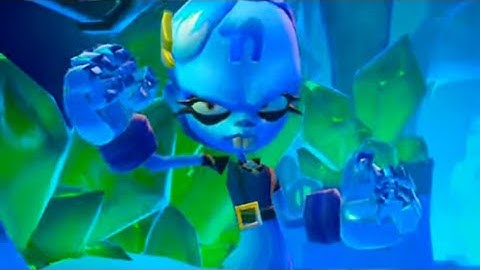 Crash Bandicoot On The Run Part 29: Frosty Nina Cortex Defeated & Snow Go Time Trial Relic (NEW)