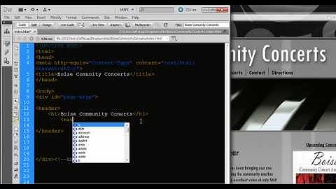 From PSD to HTML.mov