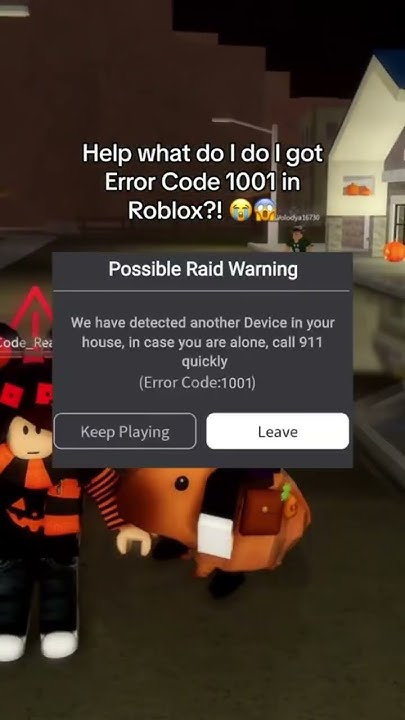 I got error code 1001 - YouTube