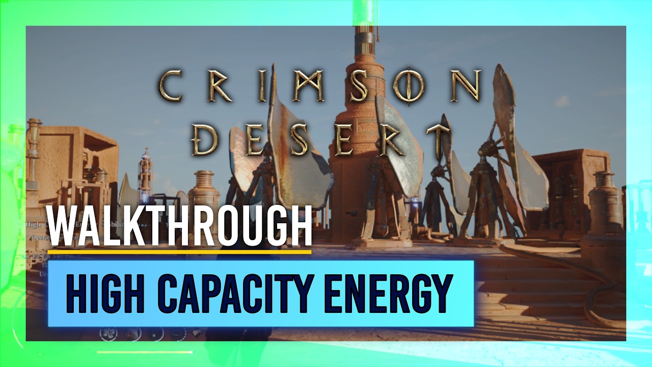 High Capacity Energy Stabilizer Walkthrough | Crimson Desert thumbnail