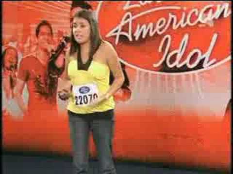 LATIN AMERICAN IDOL 2008: Maria Jose Castillo TOP 30