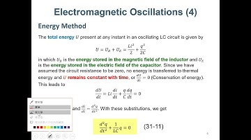 Physics II - Chap. 31 Electromagnetic Oscillations and Alternating Current - Part I - S20