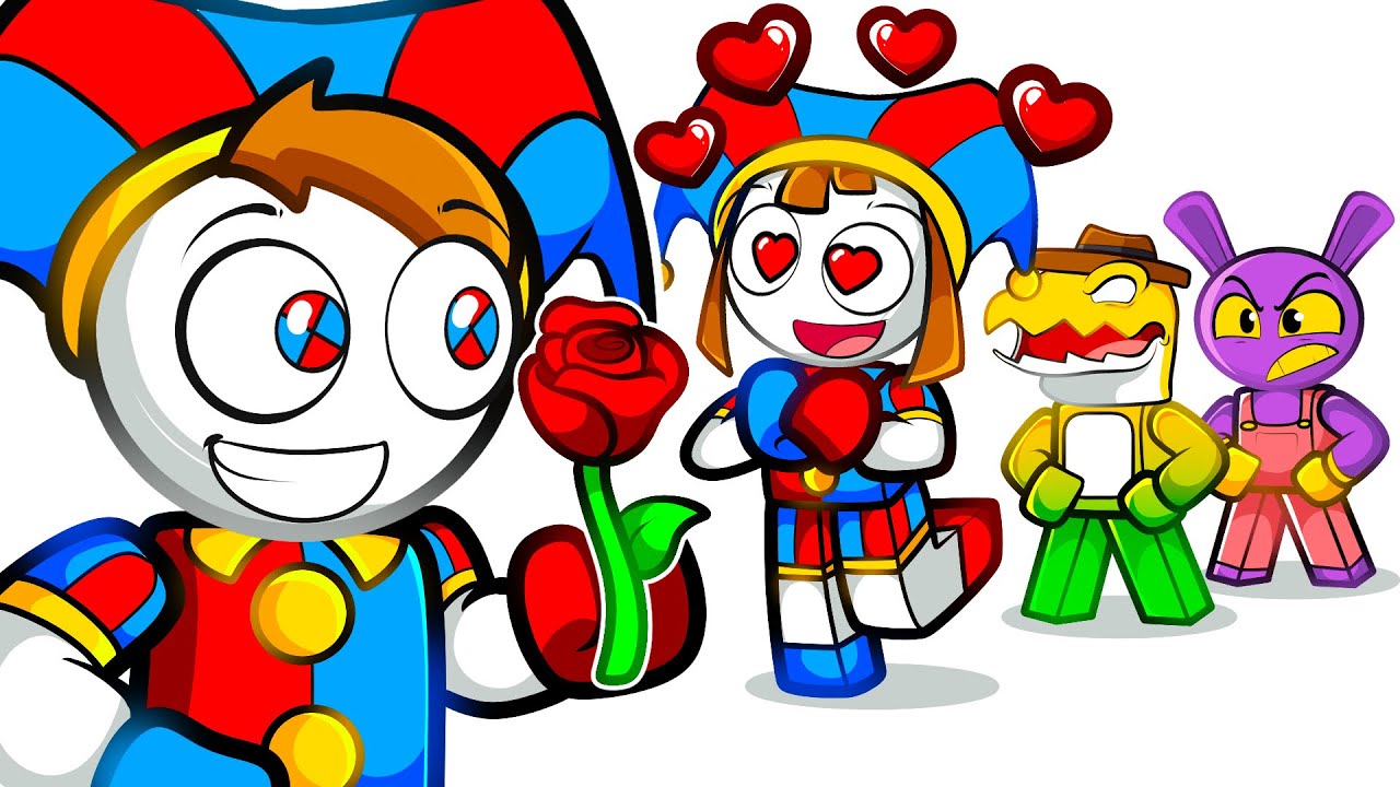 Pomni encontrou um NAMORADO no Roblox