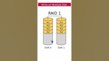 RAID 0 Vs RAID 1 in Storage System | What is the difference between RAID 0 and RAID 1 #memory