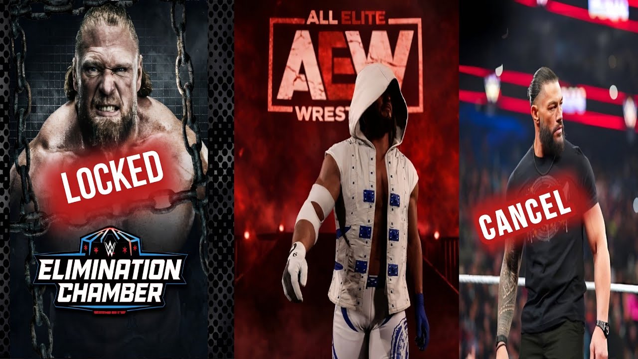 SHOCKING 😱 Brock CONFIRMED For Elimination Chamber | AJ Styles Joins AEW Roman Reigns Cancelled