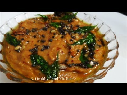 Garlic Chutney Recipe in tamil - Kara Poondu Chutney Recipe - Chutney Recipe in Tamil