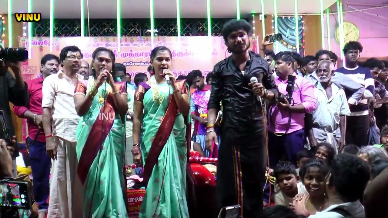 🔥குலசையில் அனைவரையும் ஆட வைத்த 💚சத்யா கும்மி பாட்டு || SATHYA KUMMIPATTU SATHYA VILLUPATTU 