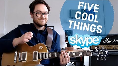 5 Cool Things About Skype Music Lessons