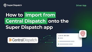 Import from Central Dispatch into Super Dispatch Mobile App (iOS) screenshot 3