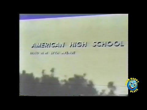 AMERICAN SENIOR HIGH SCHOOL 1992-1993 VIDEO YEARBOOK