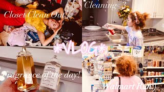 *PRODUCTIVE VLOG* CLOSET CLEANOUT, "I CAN" ATTITUDE, WALMART TRIP, ETC.