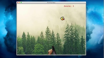 Easy shooting flappy bird game with Python 3 and Turtle and with simple gif animation.
