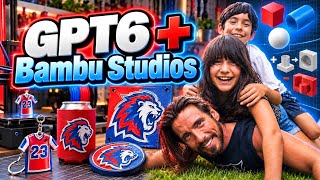 Turn Any Image or Logo Into BREATHTAKING Custom 3D Prints! | GPT-6 Astra + Bambu Studio