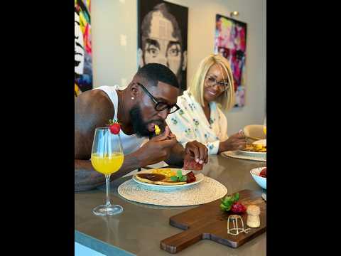 When Amber cooks Dave breakfast!