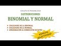 chuleta 9 Distribución binomial y distribución normal