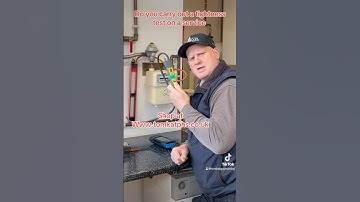 Do you carry out a tightness test on a service #gastraining #gasengineer #plumbing