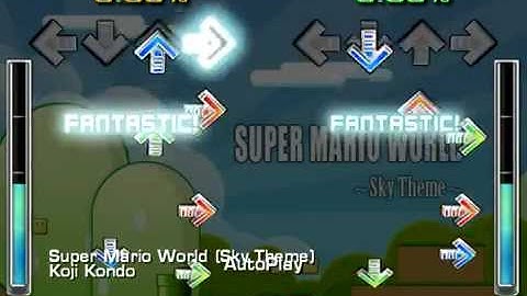 Super Mario World (Sky Theme) DDR & ITG Stepchart