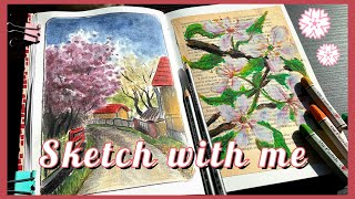 Spring sketchbook spread 😊 graphitint, watercolours & oil pastels 🎨🌺 by Gabriella Rita Art 392 views 1 month ago 15 minutes