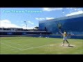 Stan Wawrinka Training Court Level View-2014